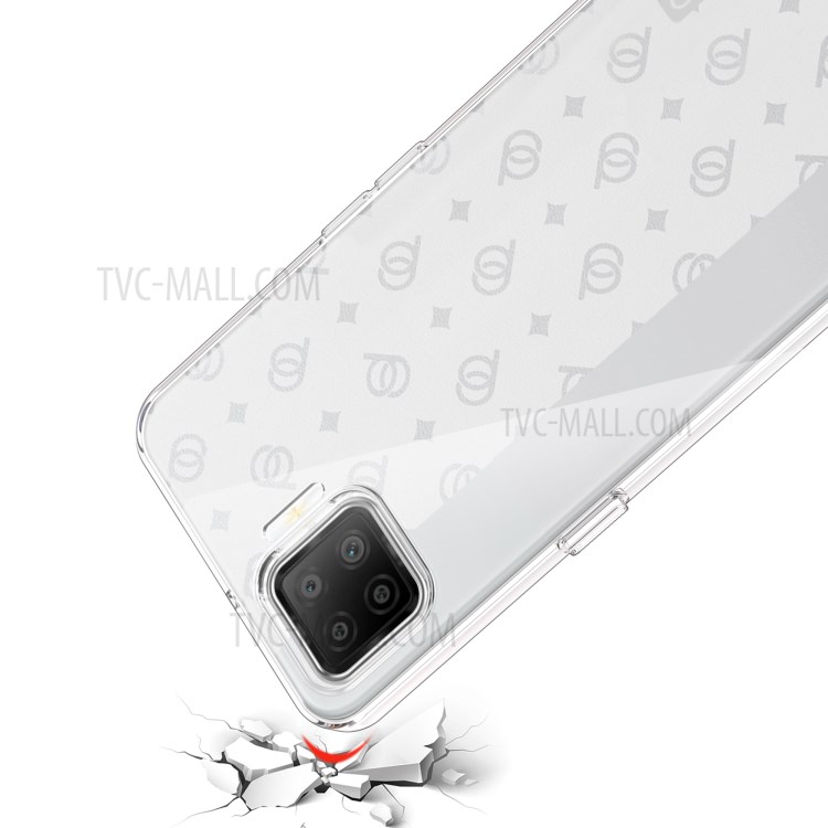 Anti-fingerprint Case for Oppo A73 See-through Clear Soft TPU Shell-6