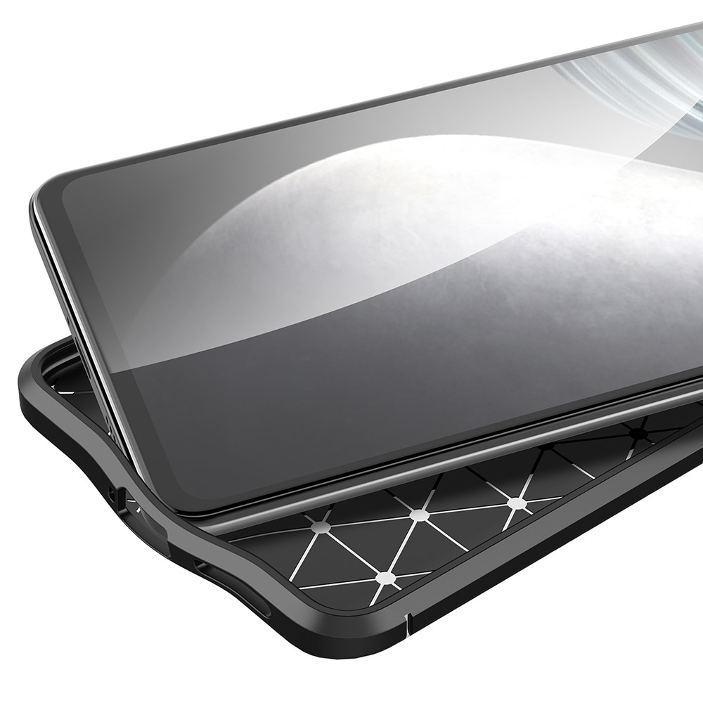 Litchi Texture Scratch Resistant TPU Protective Phone Cover for vivo iQOO 7 - Black-4