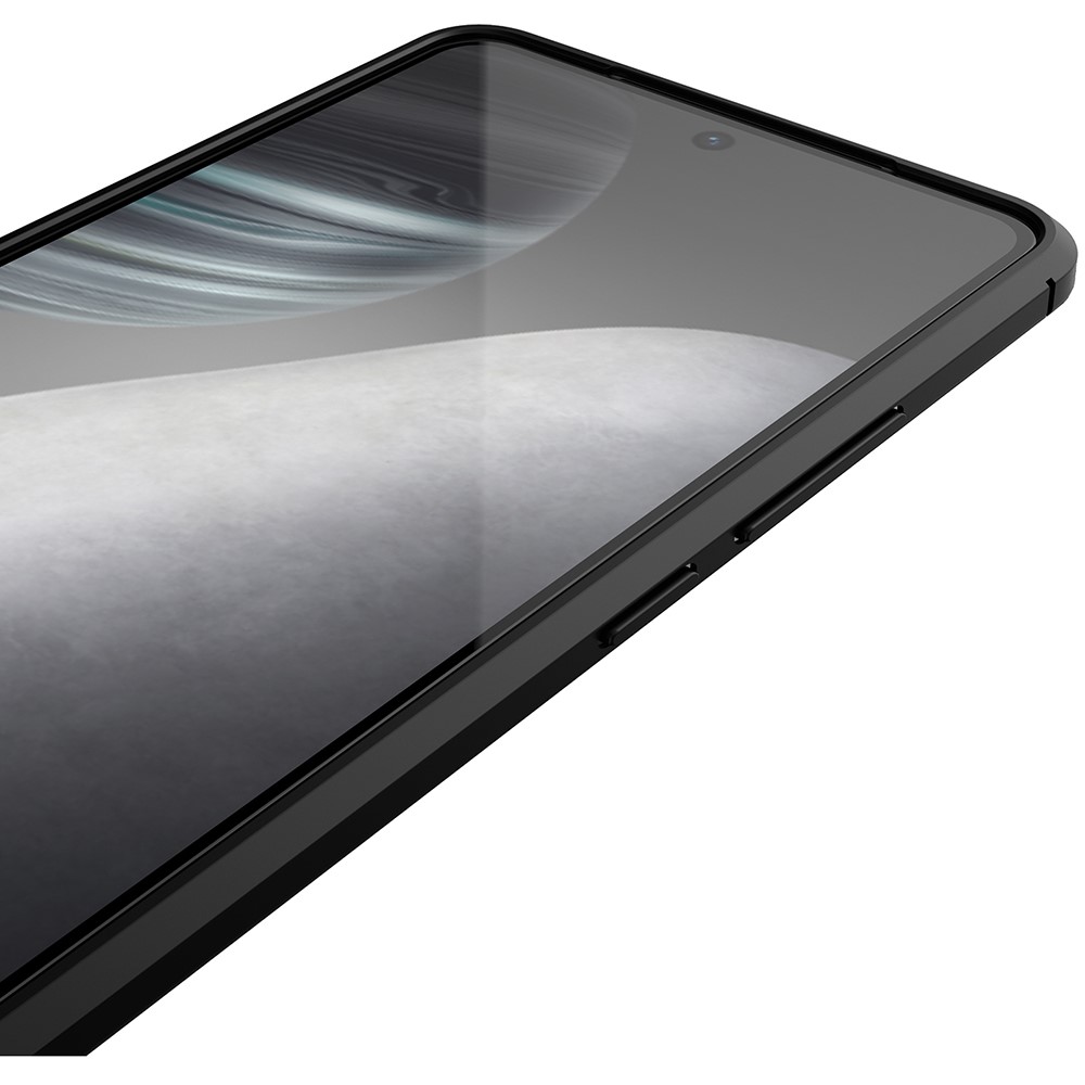 Litchi Texture Scratch Resistant TPU Protective Phone Cover for vivo iQOO 7 - Black-7