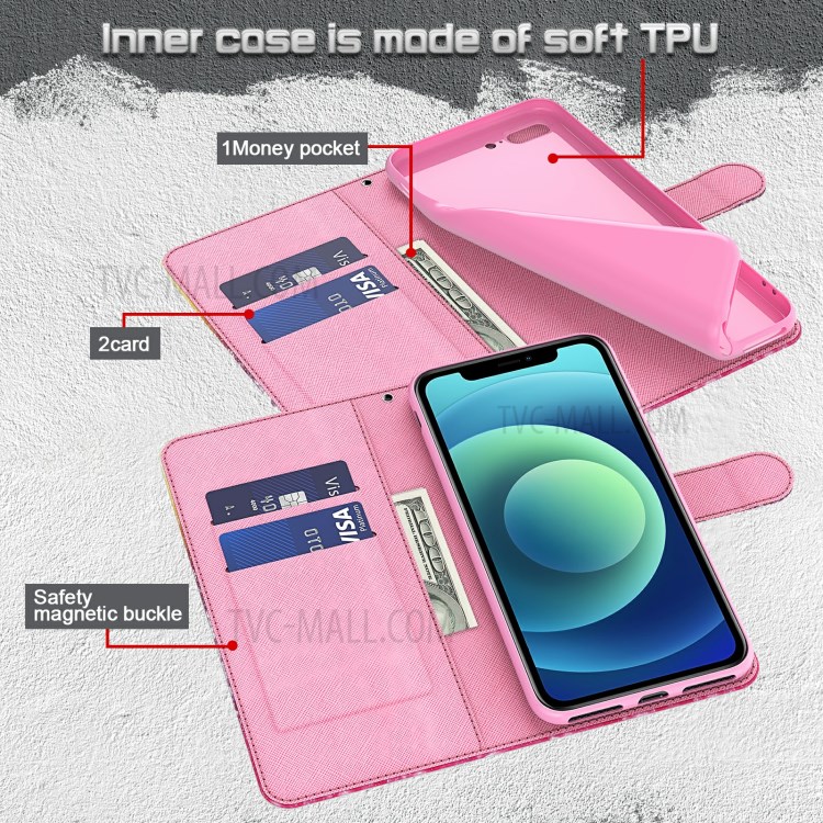 3D Painted Leather Phone Case Shell Wallet Card Holder Stand for Oppo A31 2020 / A8 2020 - Peacock Tail-6