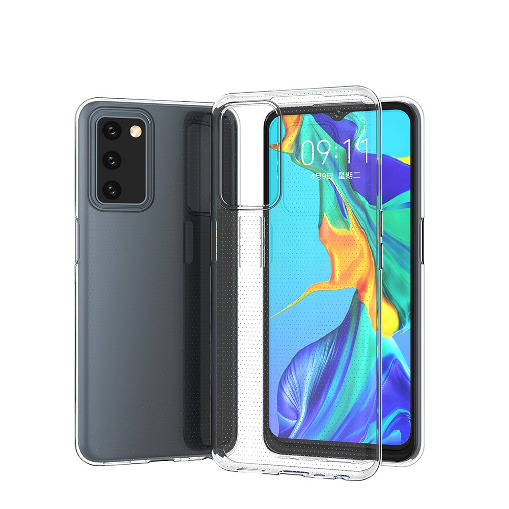 Crystal Clear Ultra Thin TPU Phone Protective Case for Oppo A55 5G-6