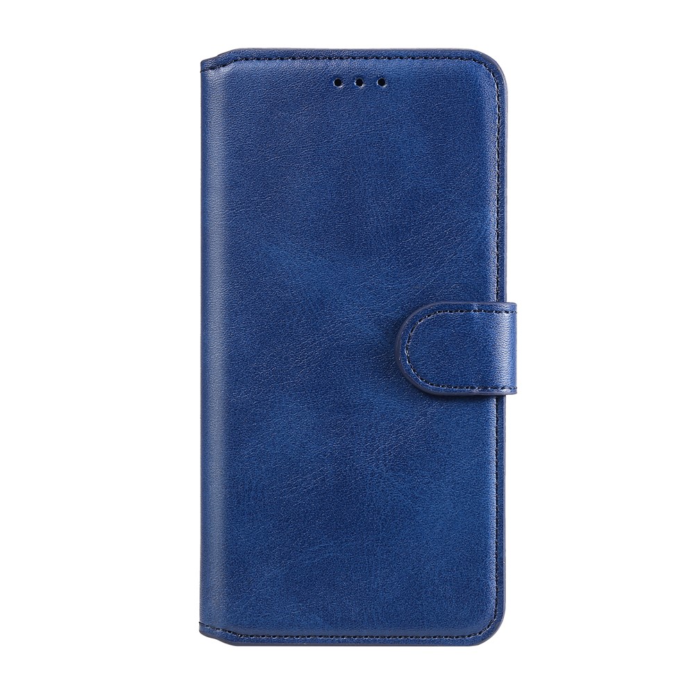 Wallet Stand Full Protection Flip Leather Phone Case for vivo Y51 (2020, September)/Y51 (2020, December)/Y31 (2021) - Blue-9
