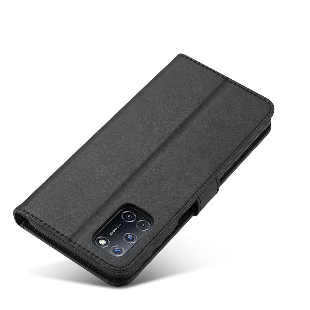 LC.IMEEKE Wallet Stand Leather Phone Casing Shell for Oppo A55 5G/A54 4G - Black-10