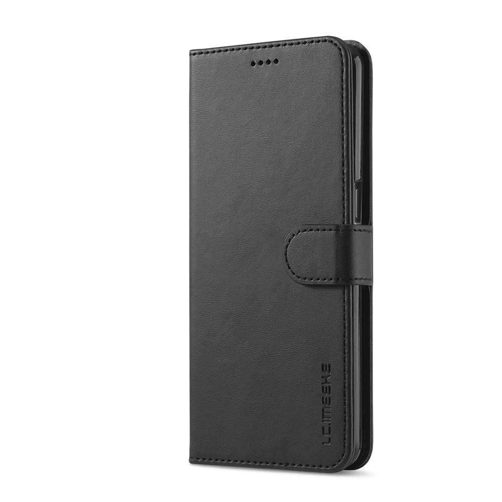 LC.IMEEKE Wallet Stand Leather Phone Casing Shell for Oppo A55 5G/A54 4G - Black-15