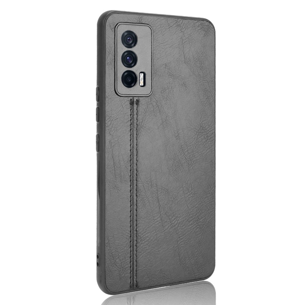 PU Leather Coated PC + TPU Mobile Phone Case for vivo iQOO Neo5 5G / iQOO 7 (Indian Version) - Black-3