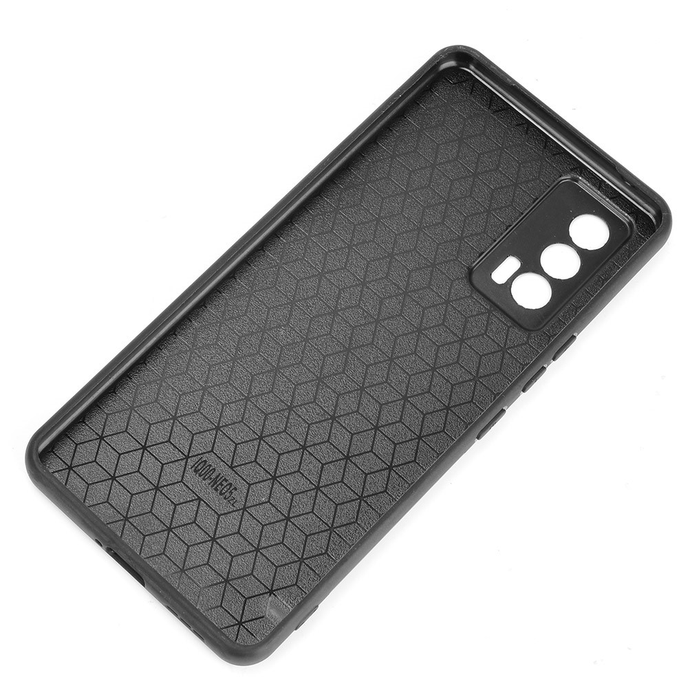 PU Leather Coated PC + TPU Mobile Phone Case for vivo iQOO Neo5 5G / iQOO 7 (Indian Version) - Black-4