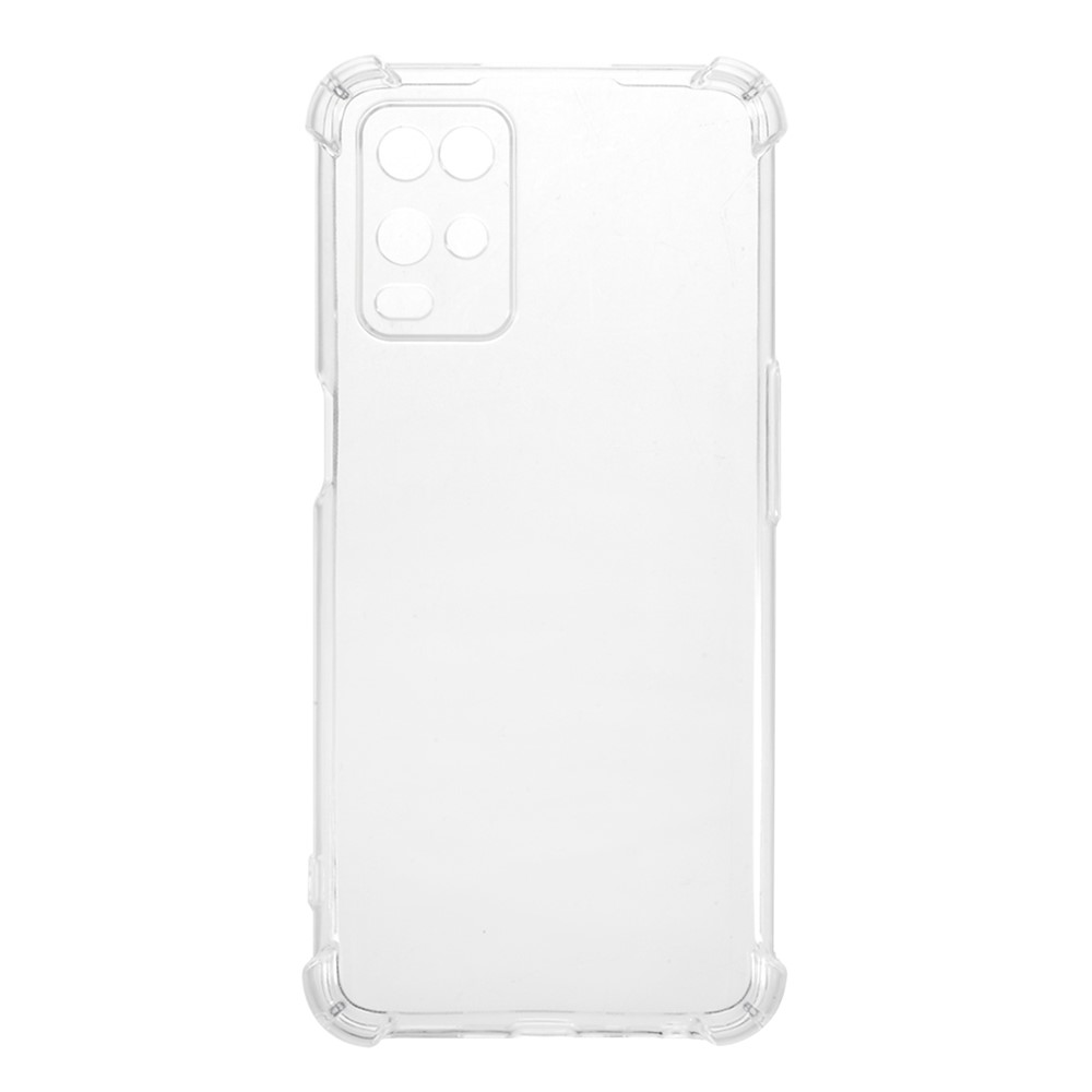 Enhanced Four Corner 1.5mm Thickness Precise Cut-out TPU Phone Case Cover for Oppo A54 4G-1
