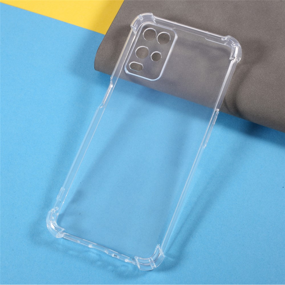 Enhanced Four Corner 1.5mm Thickness Precise Cut-out TPU Phone Case Cover for Oppo A54 4G-2