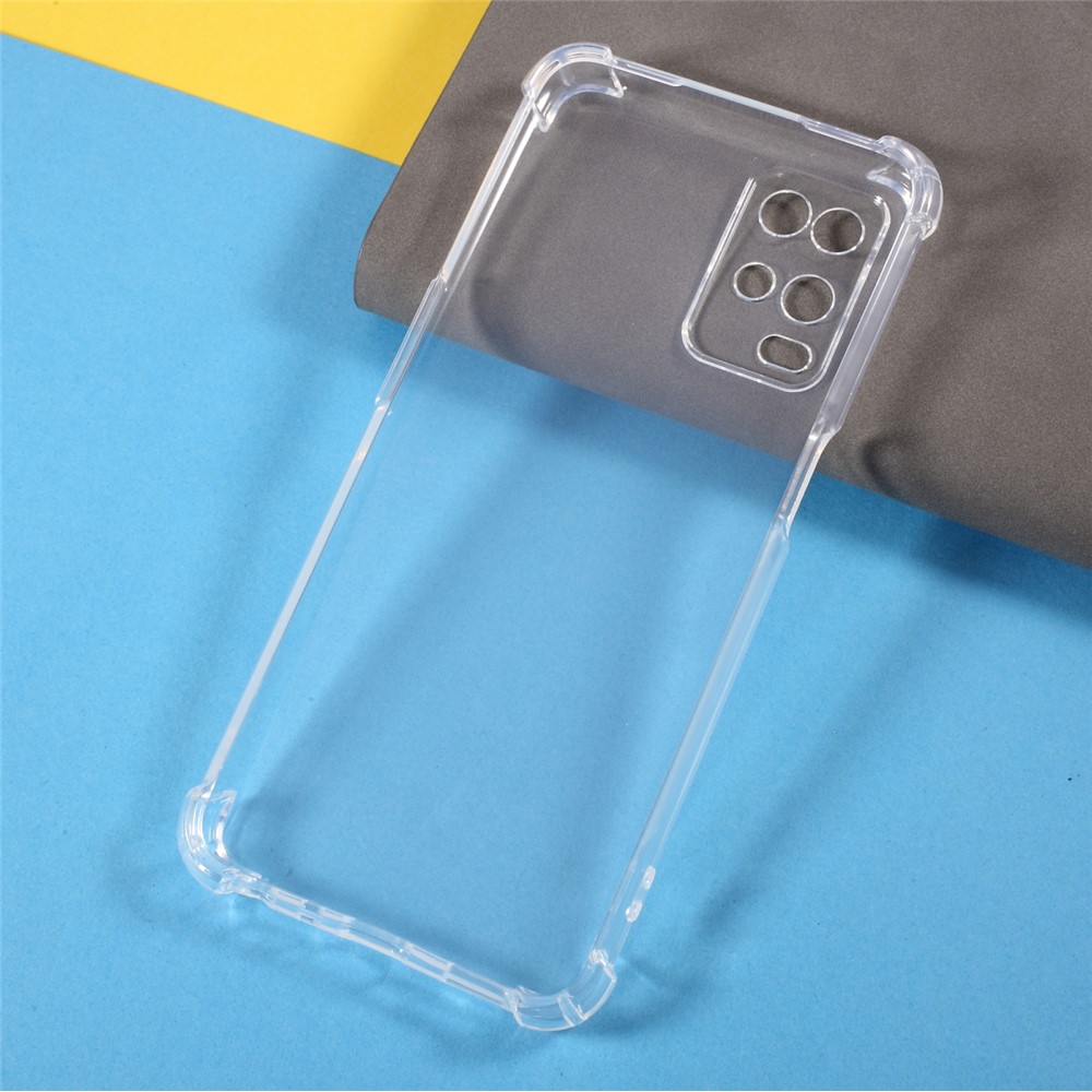 Enhanced Four Corner 1.5mm Thickness Precise Cut-out TPU Phone Case Cover for Oppo A54 4G-5