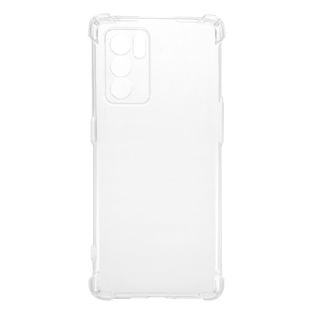 Enhanced Four Corner 1.5mm TPU Phone Case Precise Cut-out Cover for Oppo Reno6 Pro 5G-1