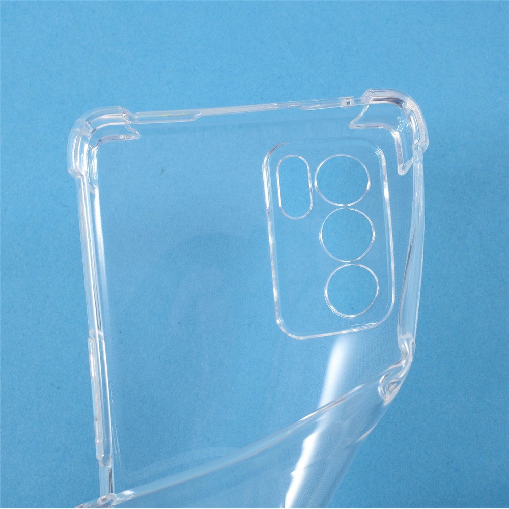 Enhanced Four Corner 1.5mm TPU Phone Case Precise Cut-out Cover for Oppo Reno6 Pro 5G-6