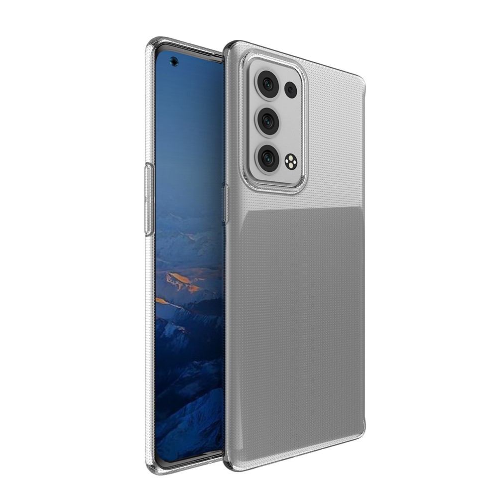 Ultra Thin Crystal Clear TPU Phone Back Case Shell for Oppo Reno6 Pro+ 5G-2
