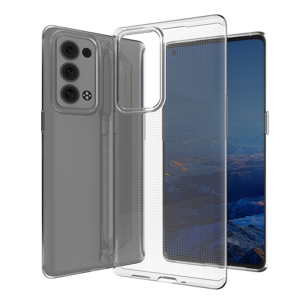 Shell de Boîtier de Téléphone TPU Ultra Thin Crystal Clear Pour Oppo Reno6 Pro + 5G / Pro 5G (Snapdragon)