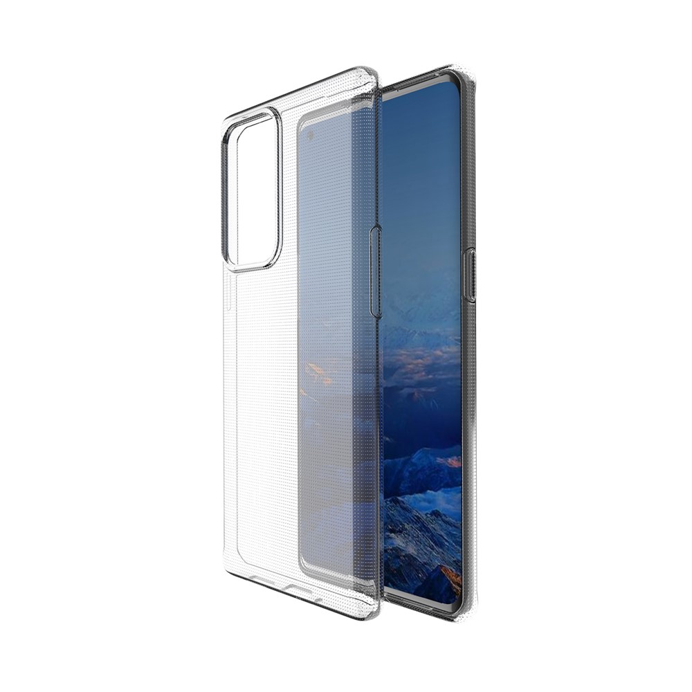 Ultra Thin Crystal Clear TPU Phone Back Case Shell for Oppo Reno6 Pro+ 5G-4