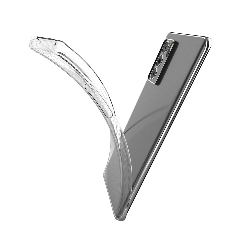 Clear Ultra Thin Flexible TPU Cell Phone Case Cover for Oppo Reno6 Pro 5G-7