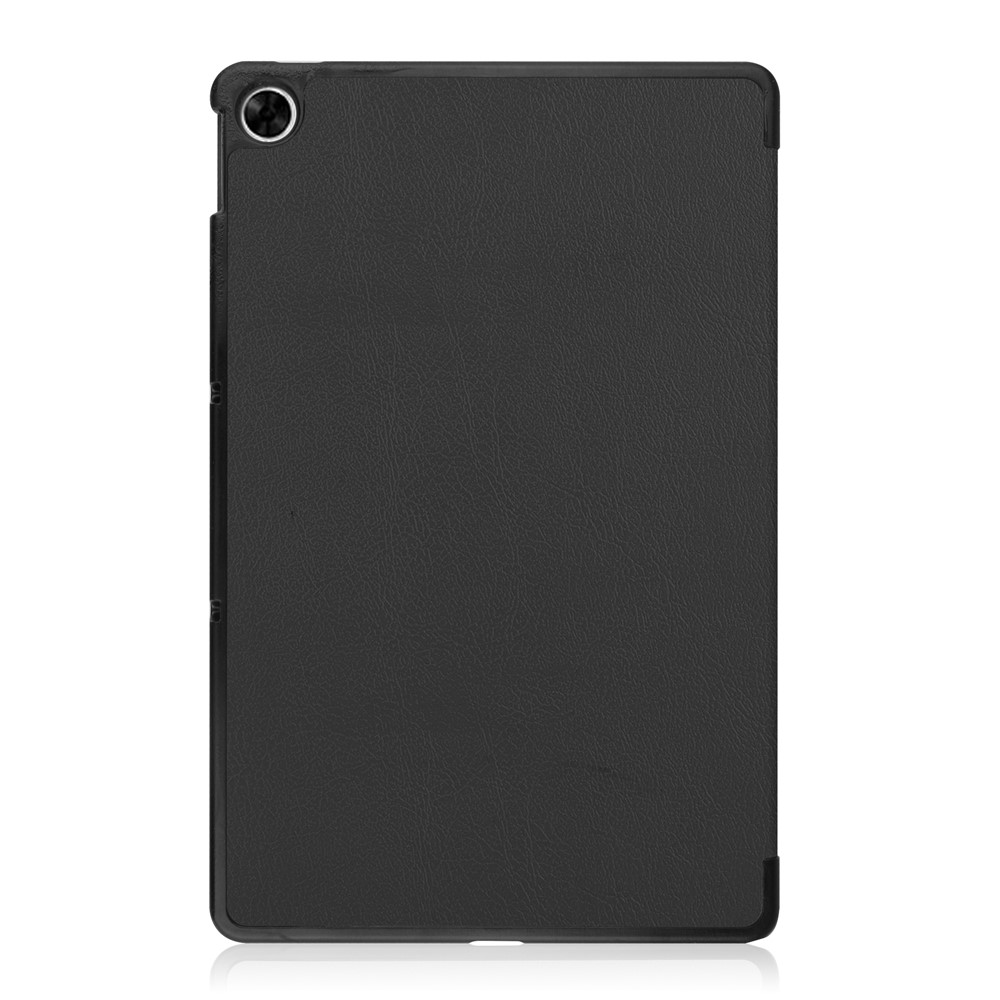 Trifold Stand PU Leather Hard PC Inner Shockproof Protective Tablet Cover for Realme Pad - Black-2