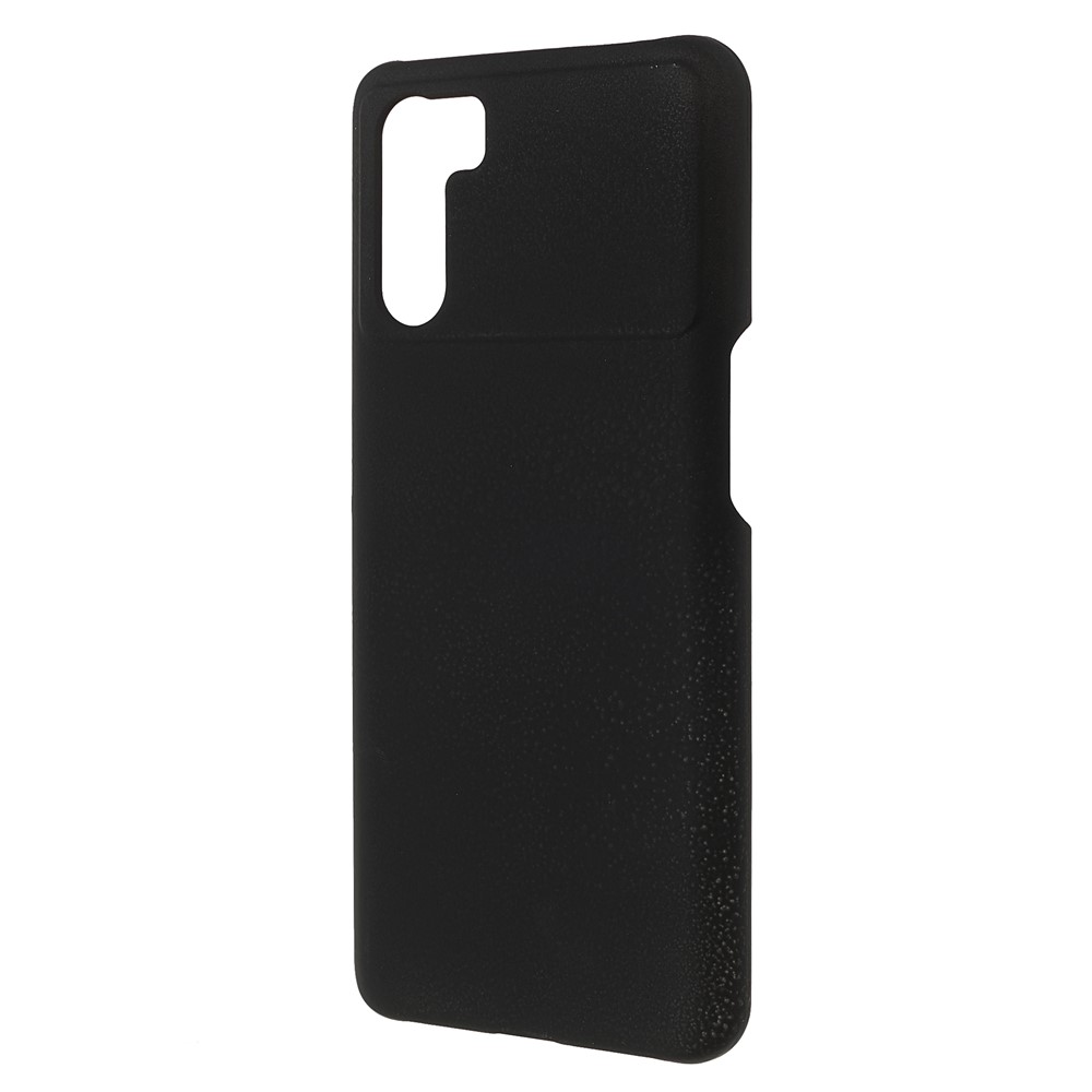 Shockproof Rubberized Hard PC Coated Non-Slip Glossy Surface Back Case for Oppo K9 Pro - Black-3