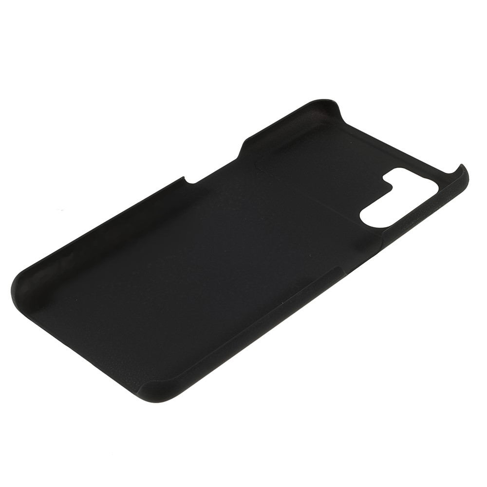Shockproof Rubberized Hard PC Coated Non-Slip Glossy Surface Back Case for Oppo K9 Pro - Black-6