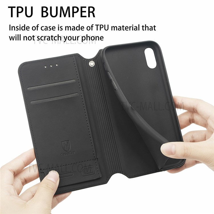 CASENEO 001 Series Automatic Closing RFID Blocking Function Pattern Printing Leather Wallet Drop-proof Phone Stand Cover for vivo Y72 5G - Magic Space-9