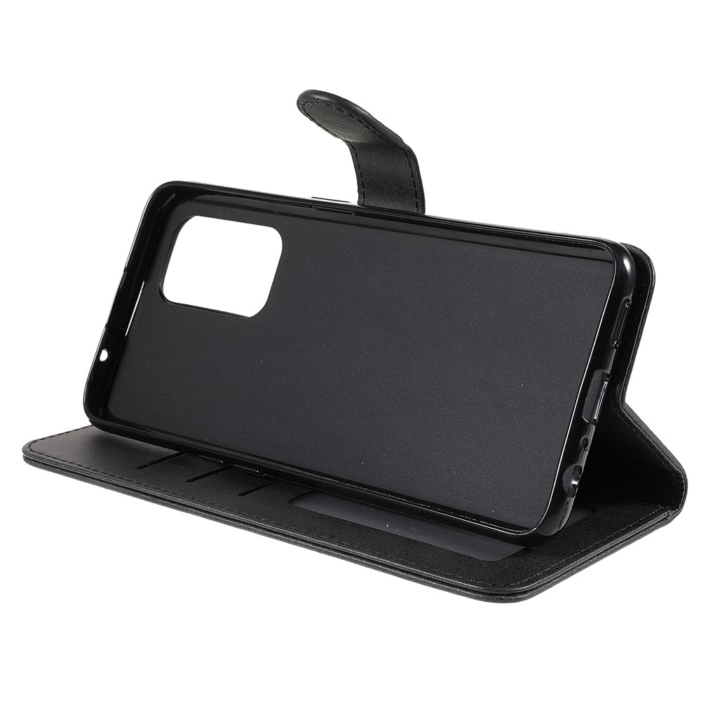 LC.IMEEKE PU Leather Foldable Stand Protective Phone Case Wallet Cover for Oppo A95 5G - Black-10