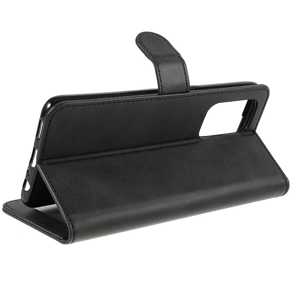 LC.IMEEKE PU Leather Foldable Stand Protective Phone Case Wallet Cover for Oppo A95 5G - Black-11