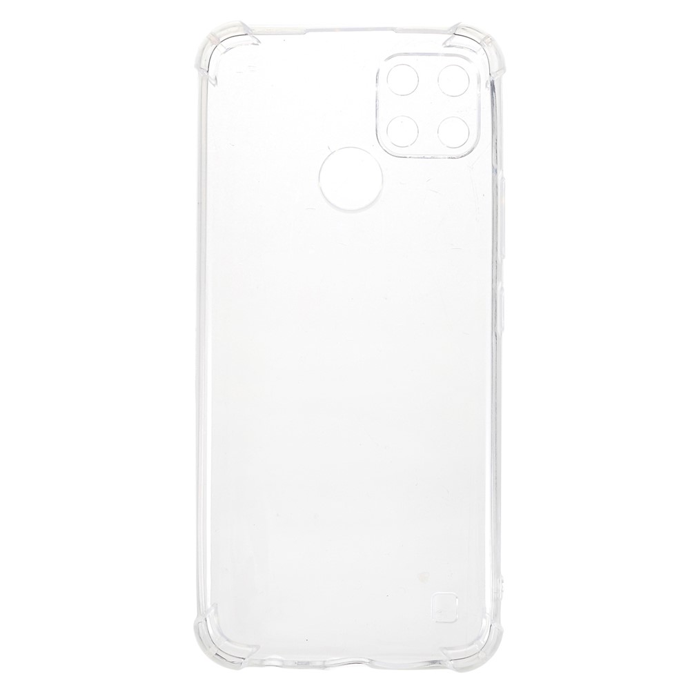 1.0mm Ultra-thin Precise Cut-Out Ultra Clear Soft Flexible TPU Phone Back Cover Phone Protection Case for Realme C21Y-2