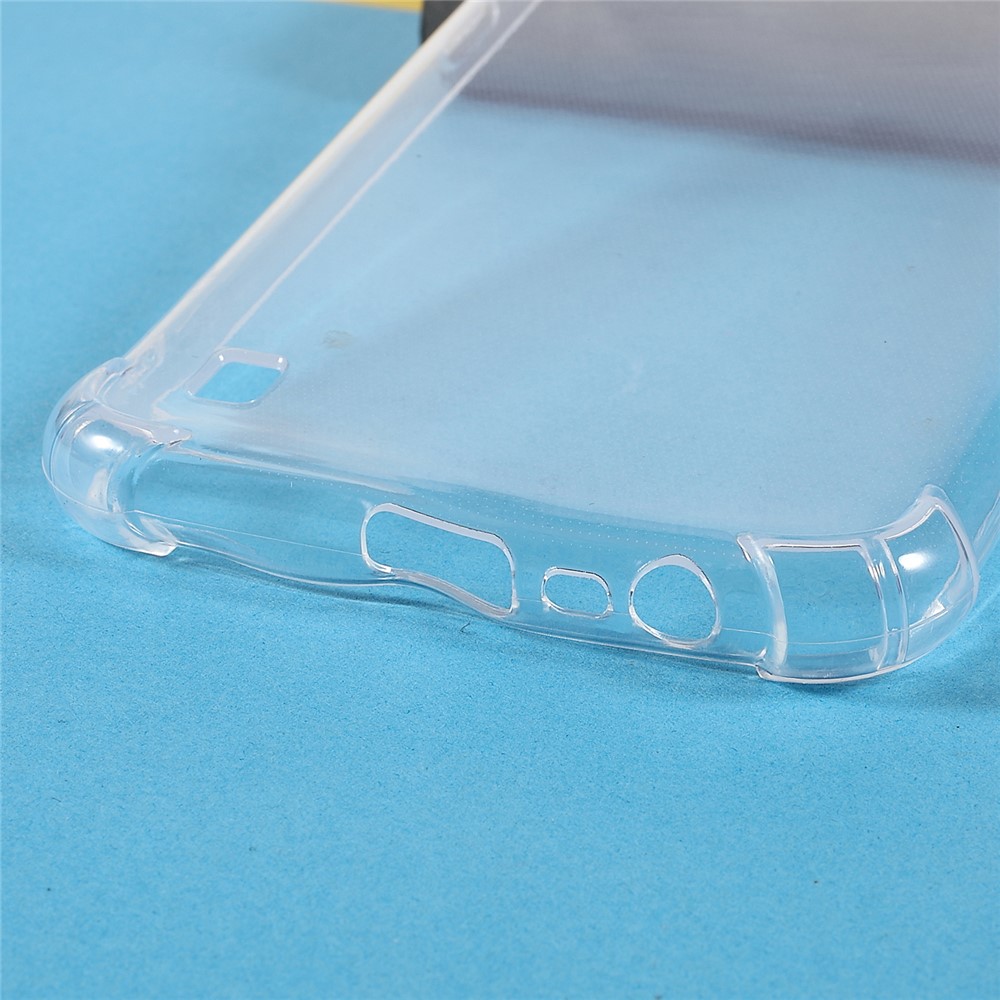 1.0mm Ultra-thin Precise Cut-Out Ultra Clear Soft Flexible TPU Phone Back Cover Phone Protection Case for Realme C21Y-5