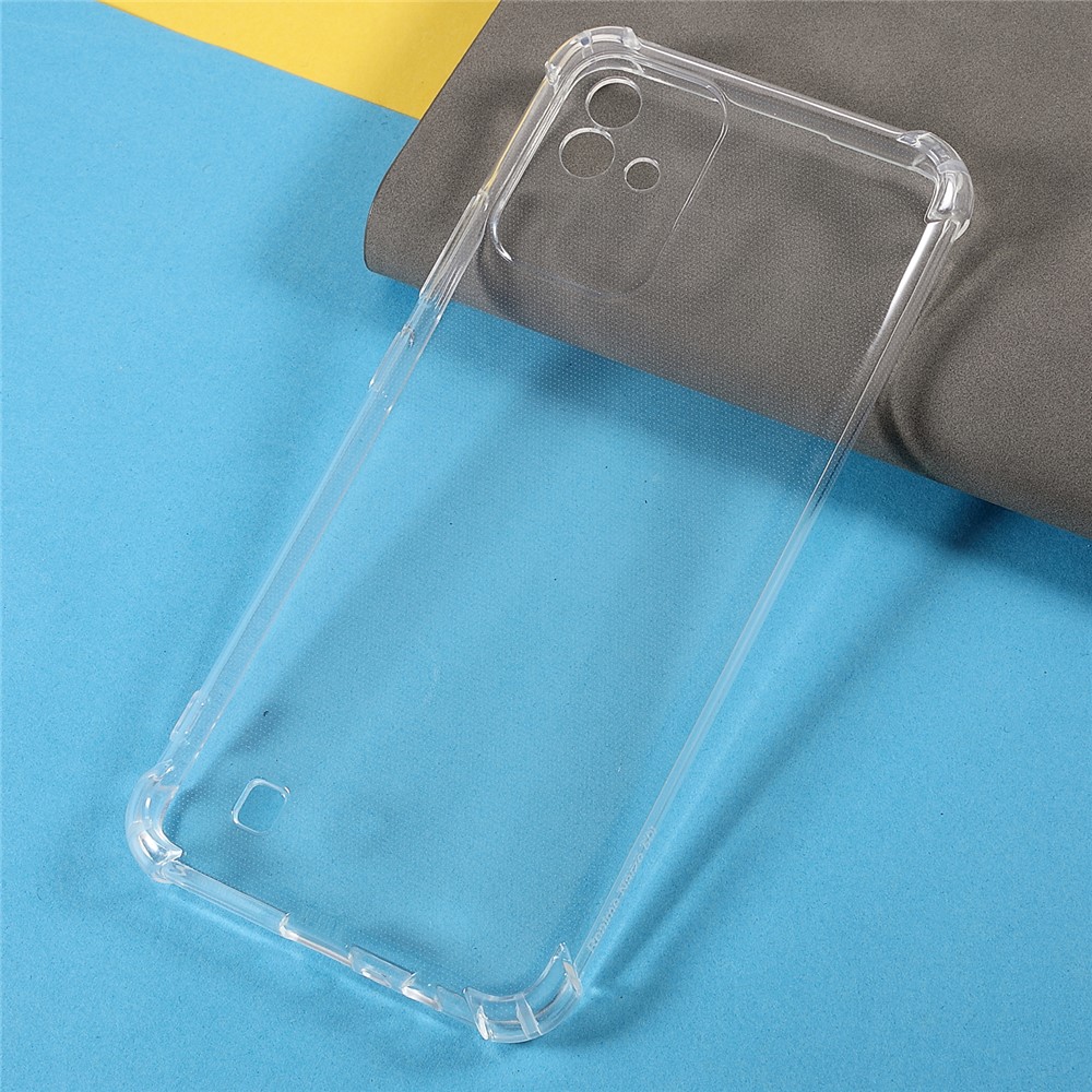 Crystal Clear 1.5mm Soft TPU Precise Cut-out Reinforced Corners Protection Cover for Realme Narzo 50i-3