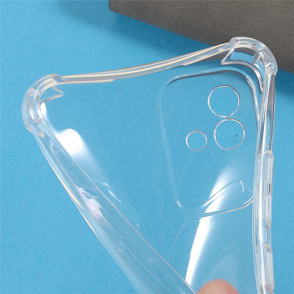 Crystal Clear 1.5mm Soft TPU Precise Cut-out Reinforced Corners Protection Cover for Realme Narzo 50i-7