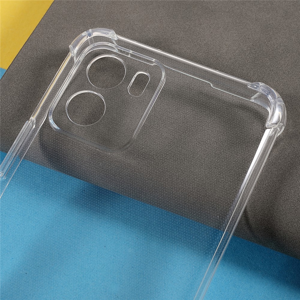 1.5mm Reinforced Corner Shockproof TPU Precise Cut-out Clear Cover for vivo Y15s 4G (2021)-4