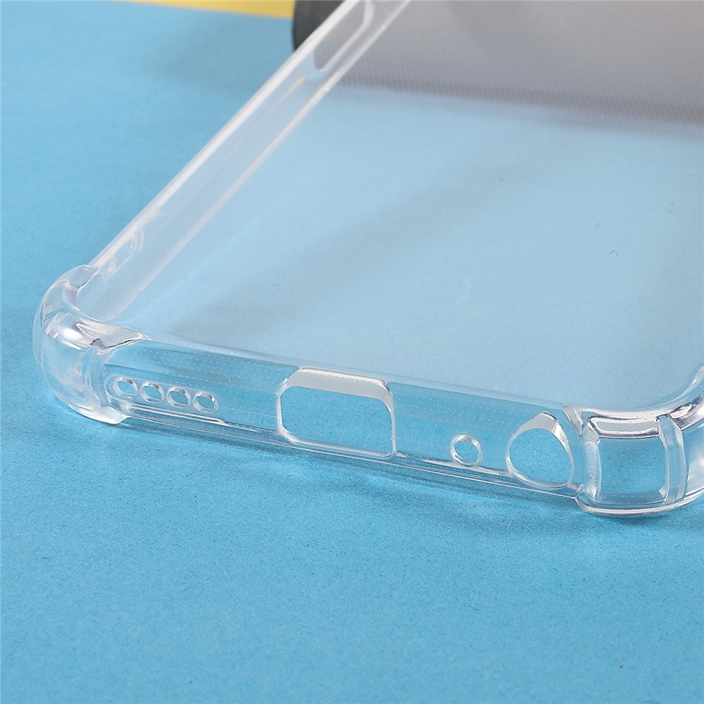 Clear Transparent Reinforced Corners TPU Precise Cut-out 1.5mm Thick Back Case for vivo Y21 / Y33s-5