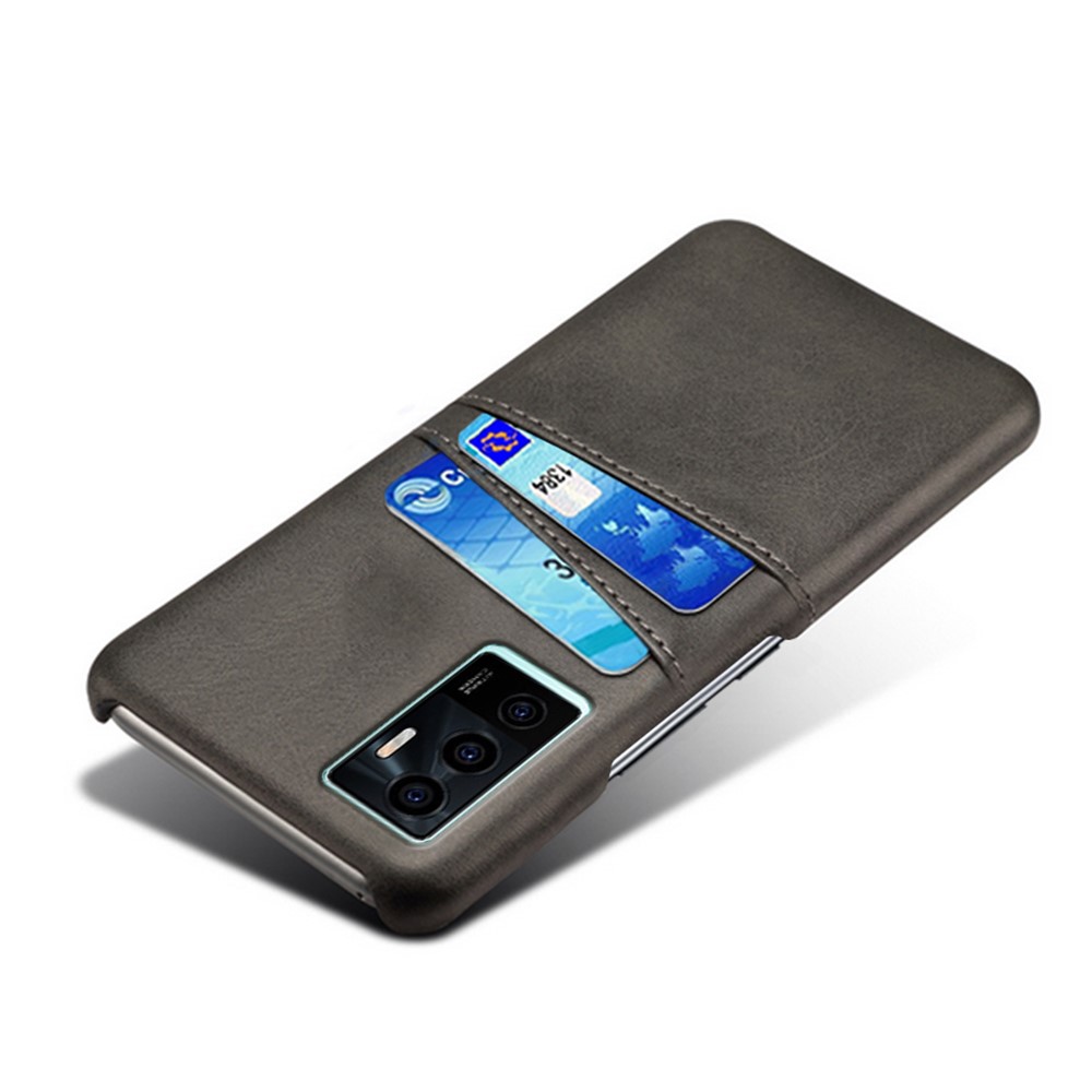 Drop Protection Cloth + Hard PC Shockproof Non-Slip Protective Case for vivo S10e 5G / V23e 4G/ 5G - Black-3