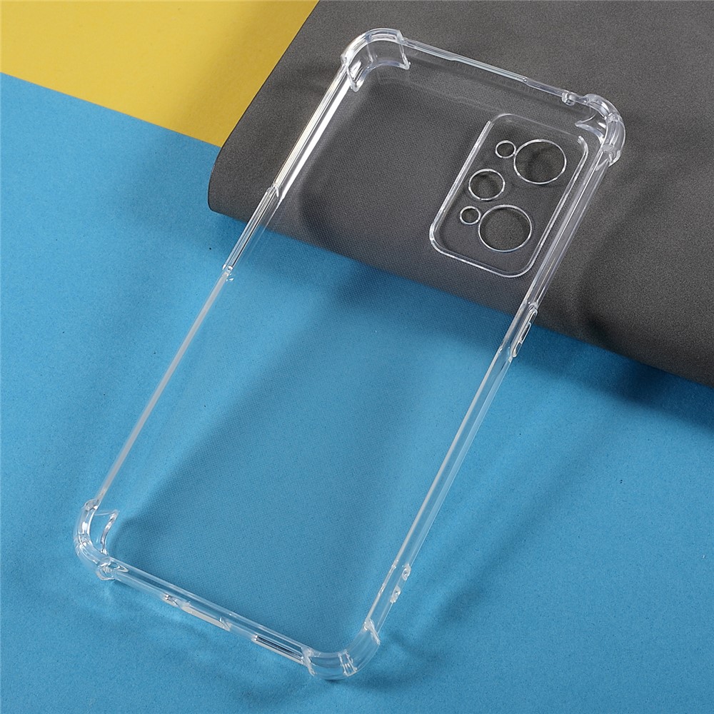 Reinforced Corners Transparent TPU Cover Precise Cut-out 1.5mm Thickness Phone Case for Realme GT Neo2-5