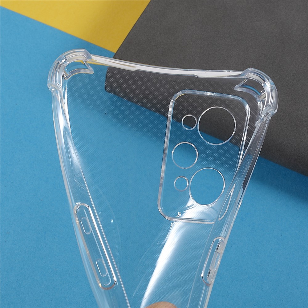 Reinforced Corners Transparent TPU Cover Precise Cut-out 1.5mm Thickness Phone Case for Realme GT Neo2-6
