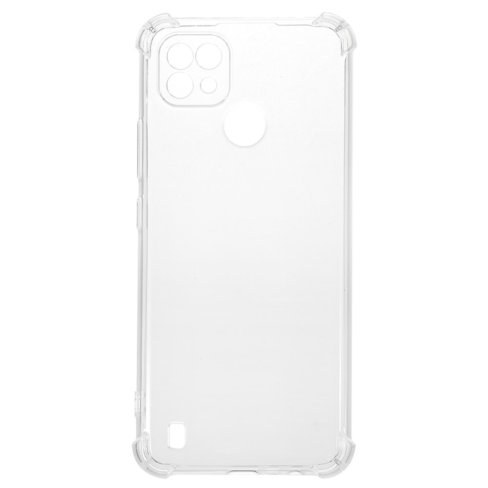 1.5mm Thickness Enhanced Corners Precise Cutout TPU Phone Case Shell for Realme C21-1