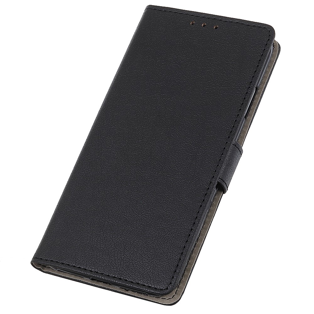 For Oppo Reno7 SE 5G PU Leather Magnetic Clasp Wallet Phone Case Foldable Stand Cover - Black-9