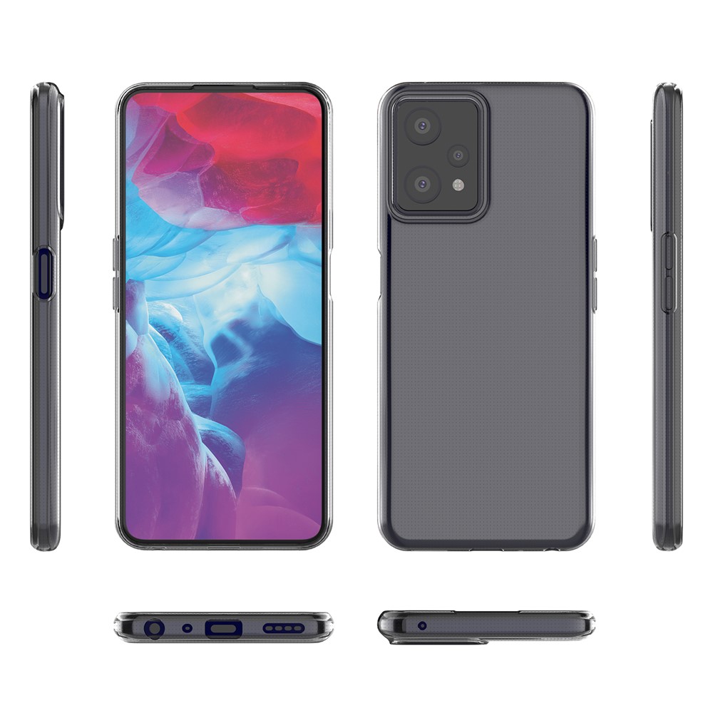 For Realme 9 Pro Ultra-slim HD Clear Phone Protector Anti-fall Precise Cutout Soft TPU Cell Phone Case-7