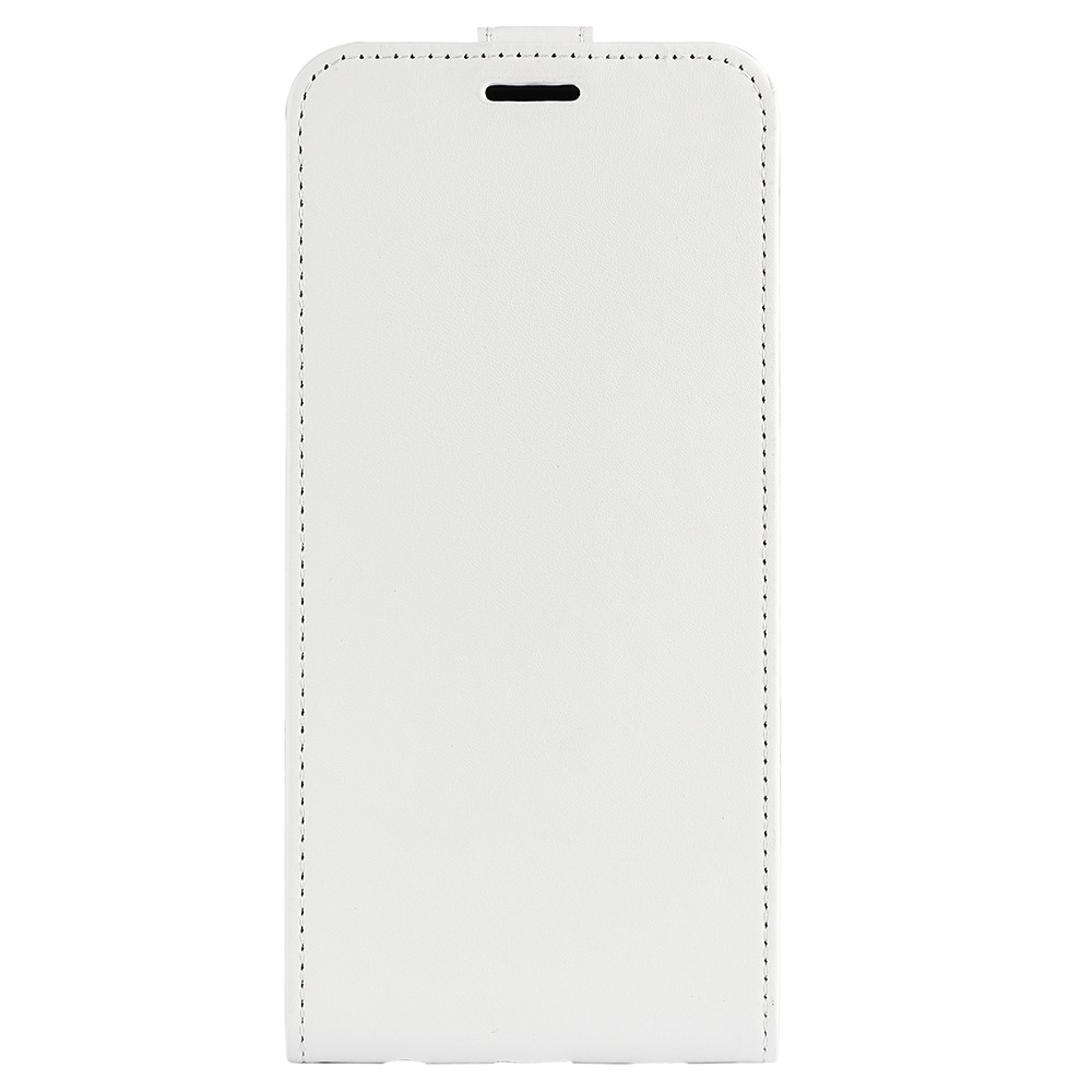 Vertical Flip PU Leather Phone Case for Realme 9 Pro+, Crazy Horse Texture Card Holder Protective Shell - White-2