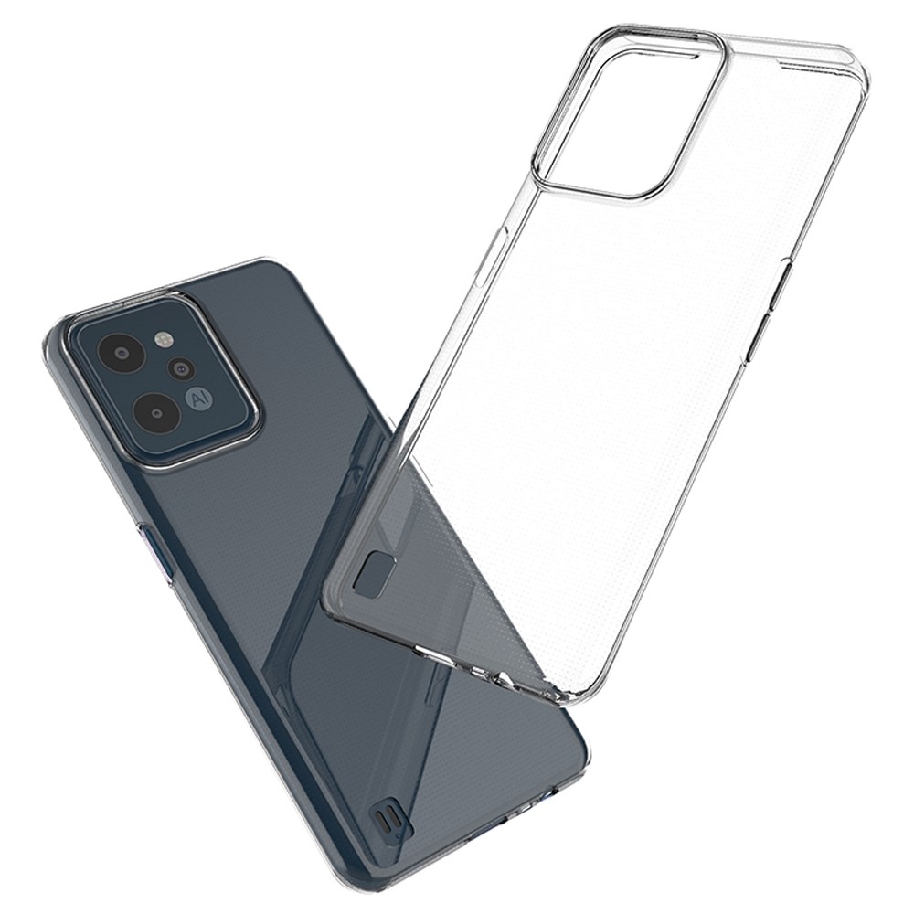 For Realme C31 Transparent TPU Back Case Anti-drop Protection Slim Phone Cover-5
