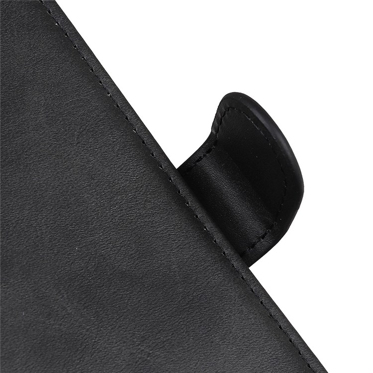 For Realme GT2 Pro PU Leather Foldable Stand Case Wallet Style Magnetic Closure Phone Cover - Black-5