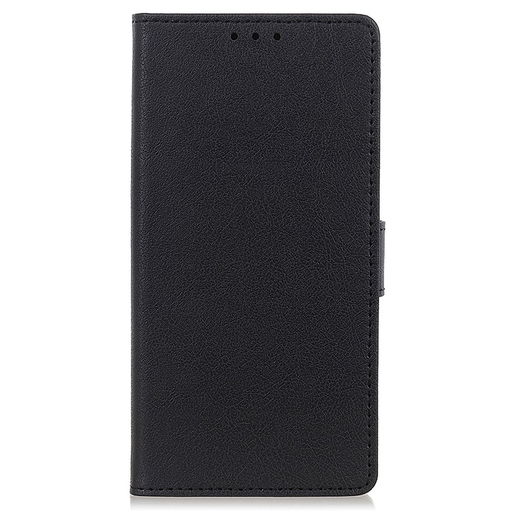 For Oppo Reno8 Pro 5G Full Covering PU Leather Flip Folio Phone Case Shockproof Magnetic Clasp Cover with Wallet Stand - Black-7