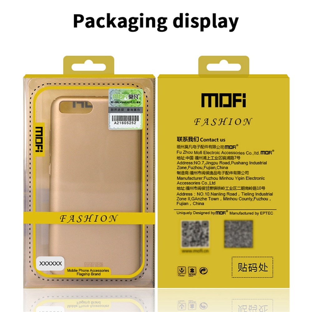 MOFI JK PC Series-1 Shield for Huawei Maimang 10 SE Matte Hard PC Back Case Precise Cutout Camera Protection Phone Guardian with Strap - Black-10