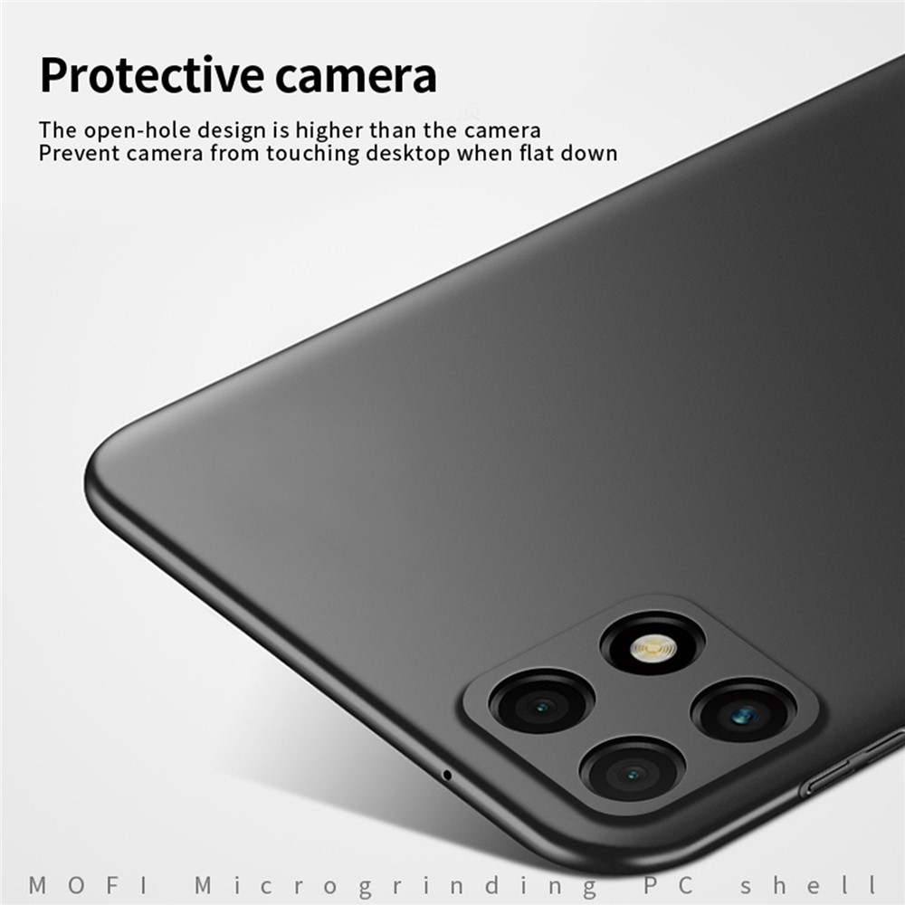 MOFI JK PC Series-1 Shield for Huawei Maimang 10 SE Matte Hard PC Back Case Precise Cutout Camera Protection Phone Guardian with Strap - Black-4
