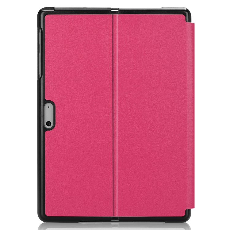 PU Leather Stand Shell for Microsoft Surface Go - Rose-3