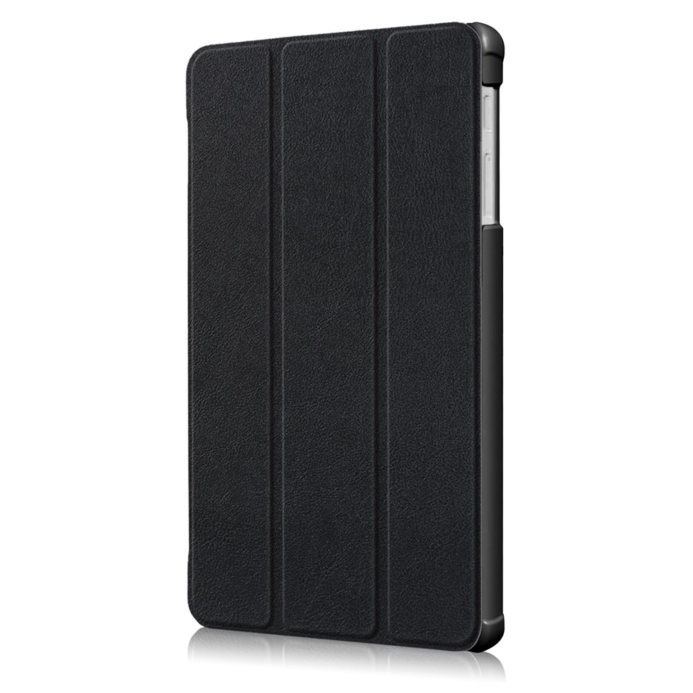 Tri-fold Stand Flip Leather Protective Case for Microsoft Surface Go - Black-4