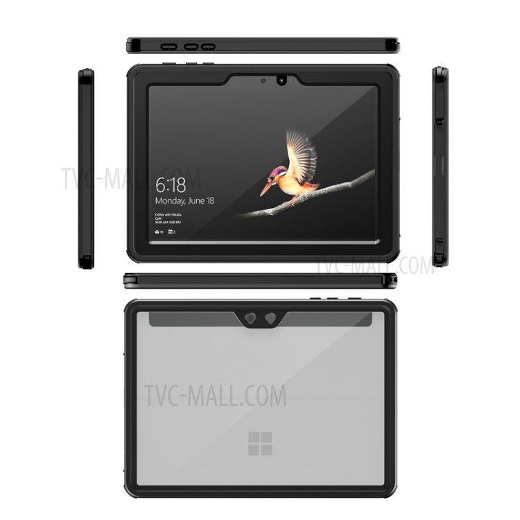 Waterproof Drop-proof Dust-proof Kickstand Tablet Case Cover for Microsoft Surface Go 10“ 2018-19