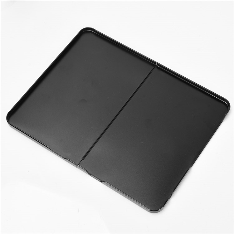 Litchi Texture PU Leather Coated PC Mobile Casing for Microsoft Surface Duo - Black-4