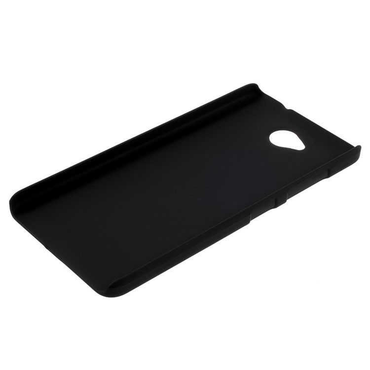 Rubberized Hard PC Phone Case for Microsoft Lumia 650 - Black-3