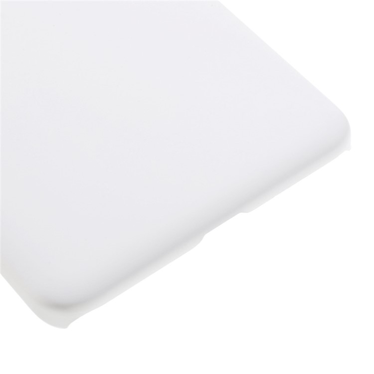 Rubberized Hard PC Phone Cover for Microsoft Lumia 650 - White-5