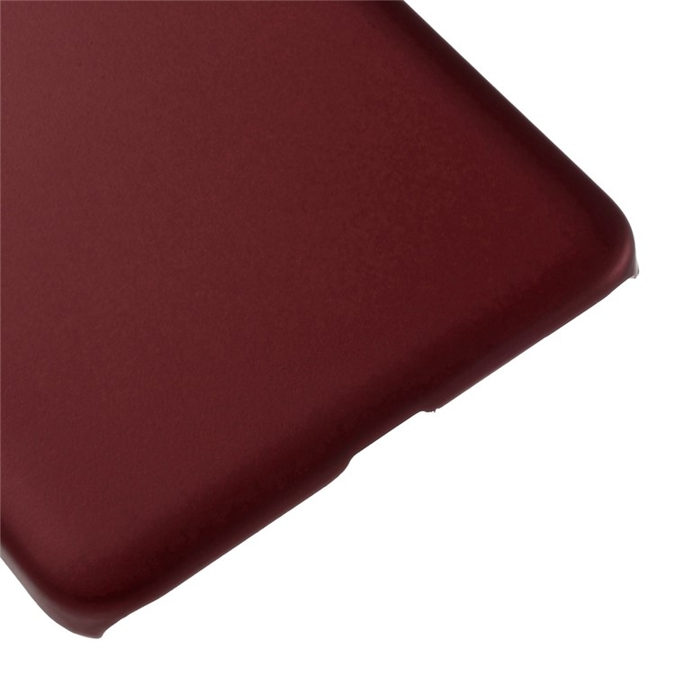 Rubberized Hard PC Phone Shell for Microsoft Lumia 650 - Red-5